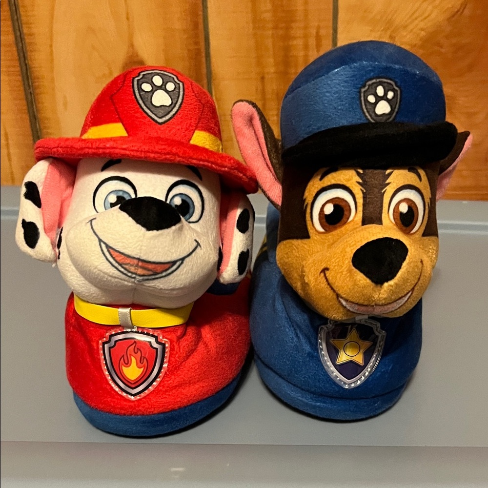 Paw Patrol Plush Slippers